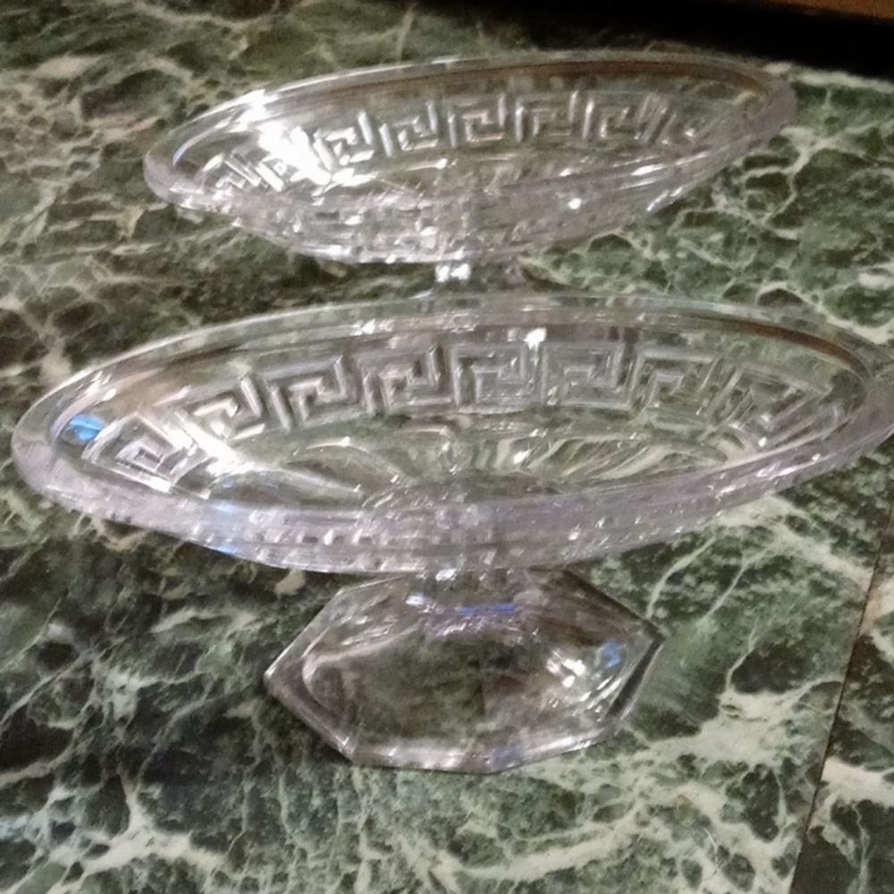 Crystal candy bowls